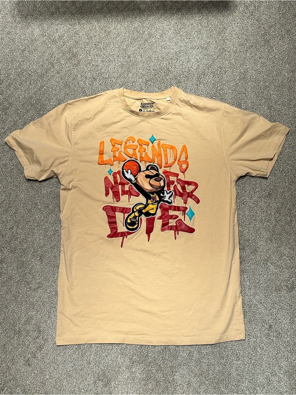 L Bleecker & Mercer Legends Never Die Tee- NWOT